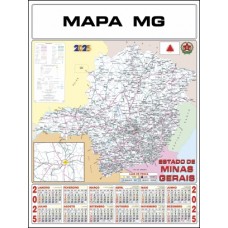 I - Mapa Minas Gerais -  MG